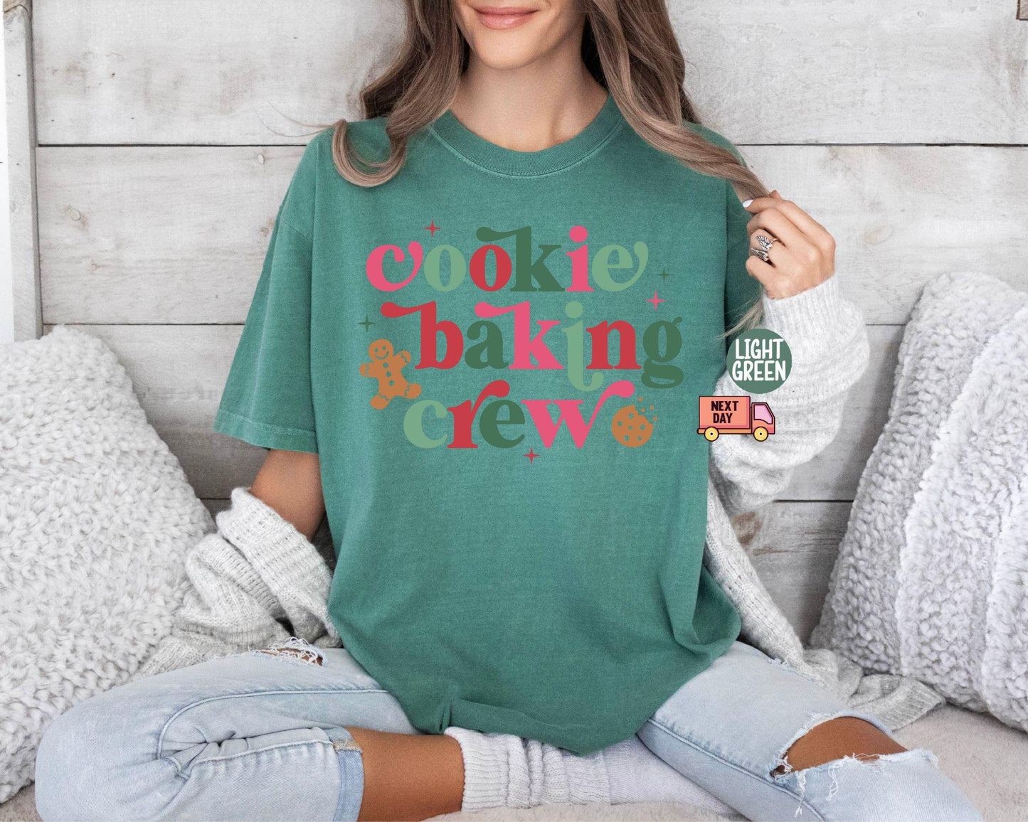 The Cookie Crew Shirt, Christmas Cookie Crew Shirt,Cookies Shirt,Christmas Baking Crew Shirt,Christmas Gift,Funny Family Tee
