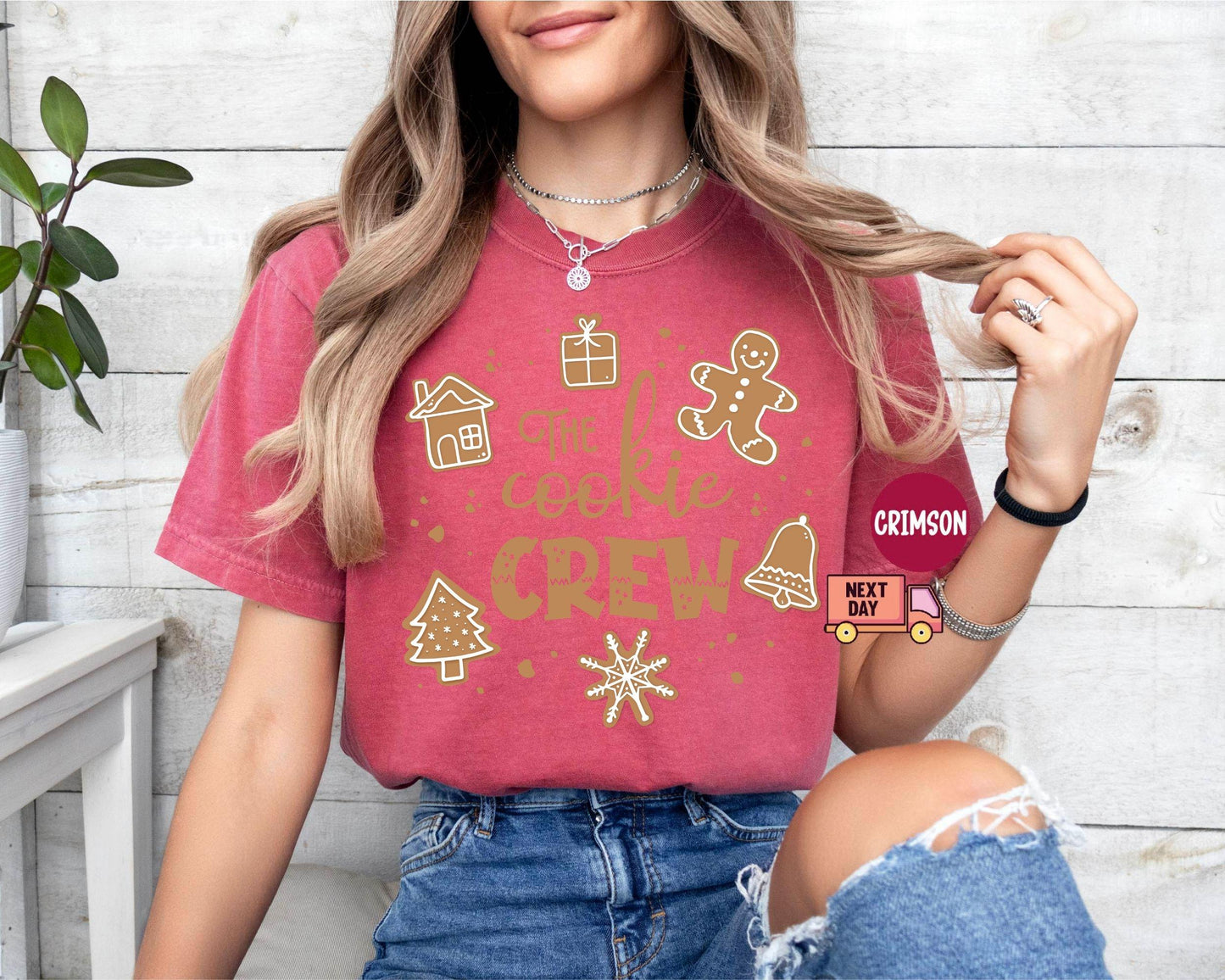 The Cookie Crew Shirt, Christmas Cookie Tee, Cookies Shirt, Christmas Baking Crew Shirt, Gifts for Mom Christmas, Gift