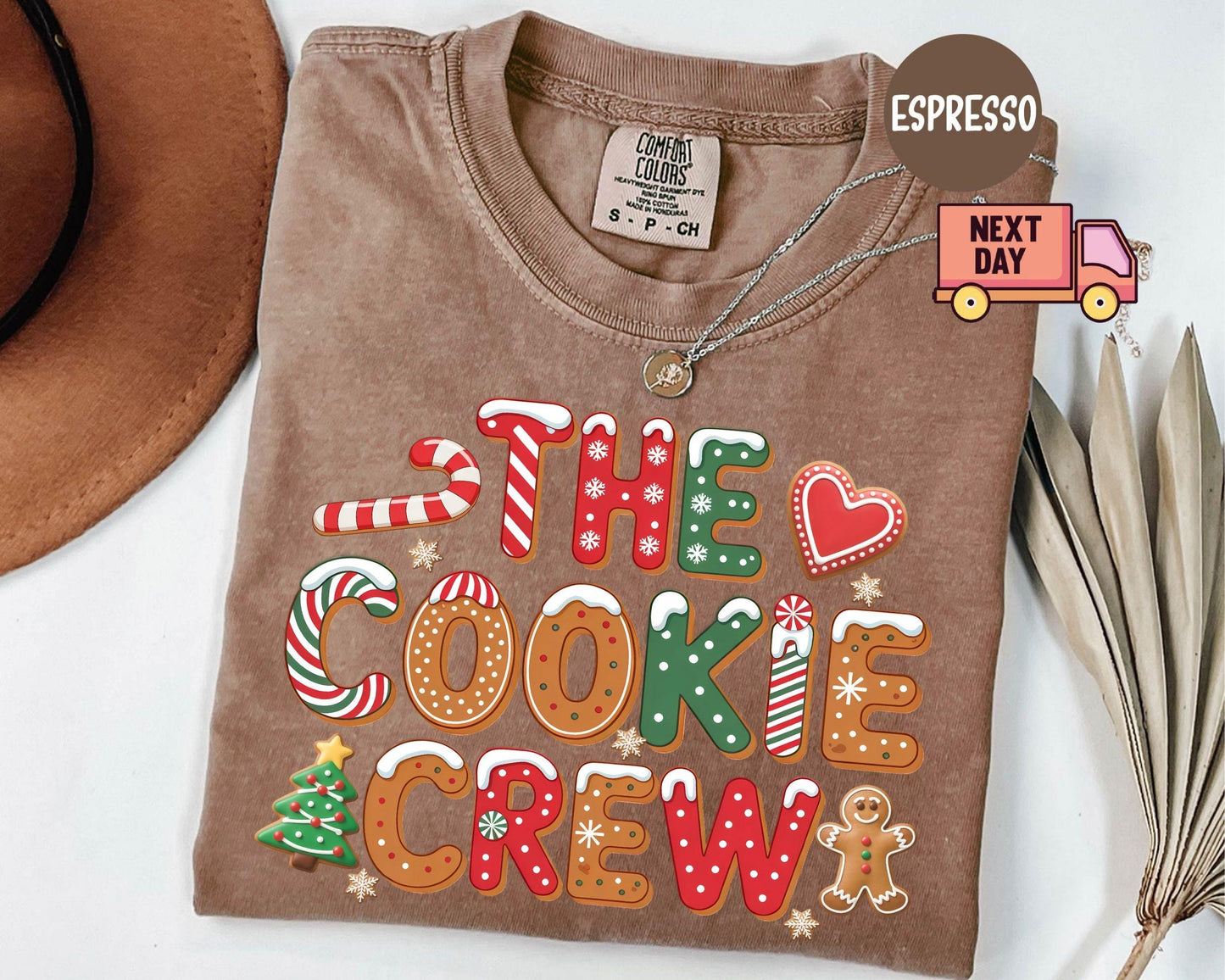 The Cookie Crew Shirt, Christmas Cookie Crew Shirt, Cute Cookies Shirt, Christmas Baking Crew Shirt, Gifts for Mom Christmas