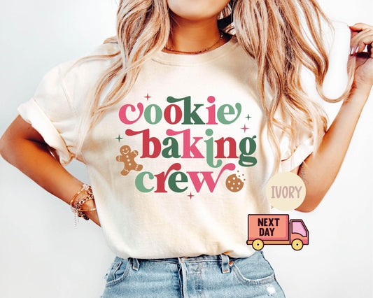 The Cookie Crew Shirt, Christmas Cookie Crew Shirt,Cookies Shirt,Christmas Baking Crew Shirt,Christmas Gift,Funny Family Tee