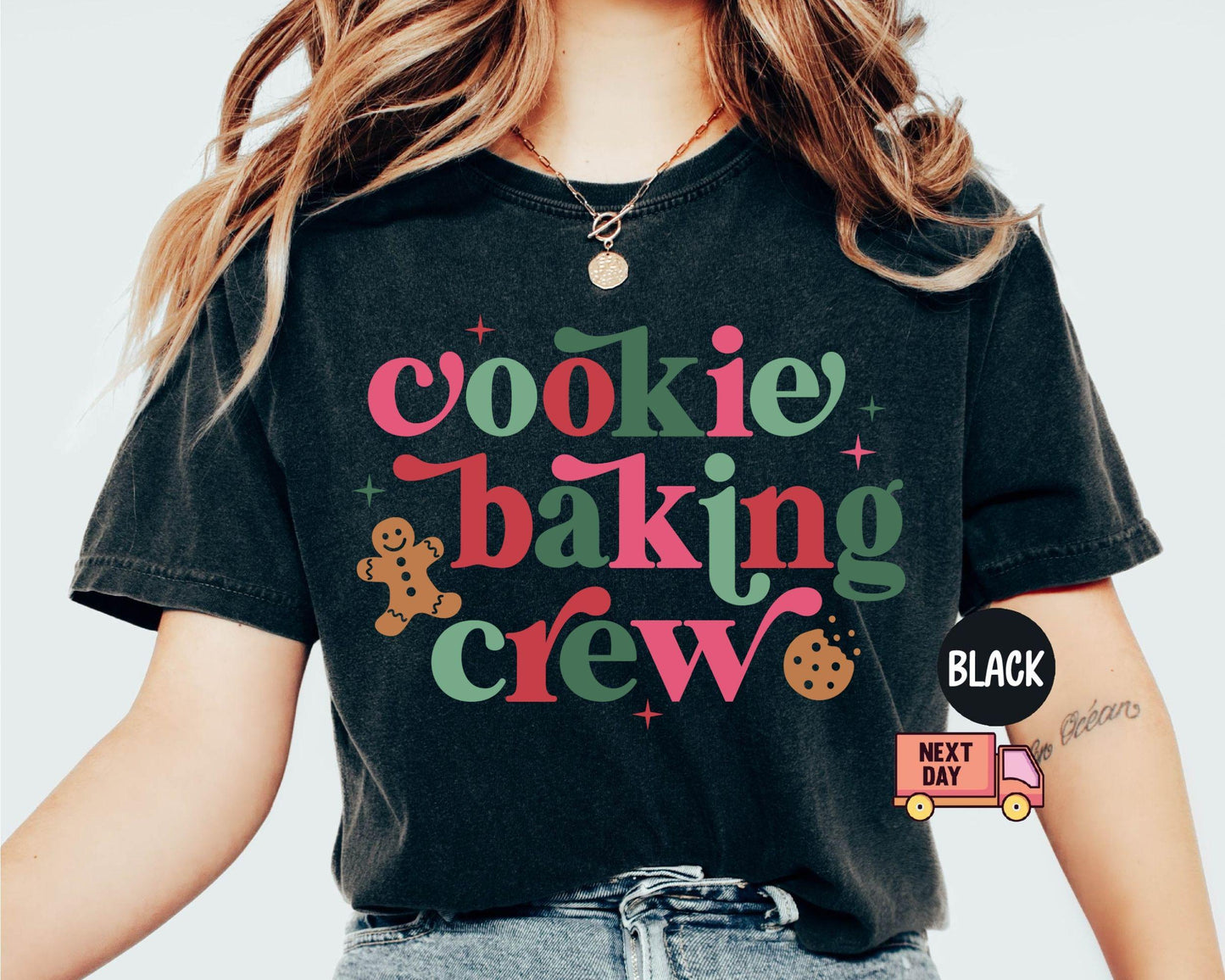 The Cookie Crew Shirt, Christmas Cookie Crew Shirt,Cookies Shirt,Christmas Baking Crew Shirt,Christmas Gift,Funny Family Tee