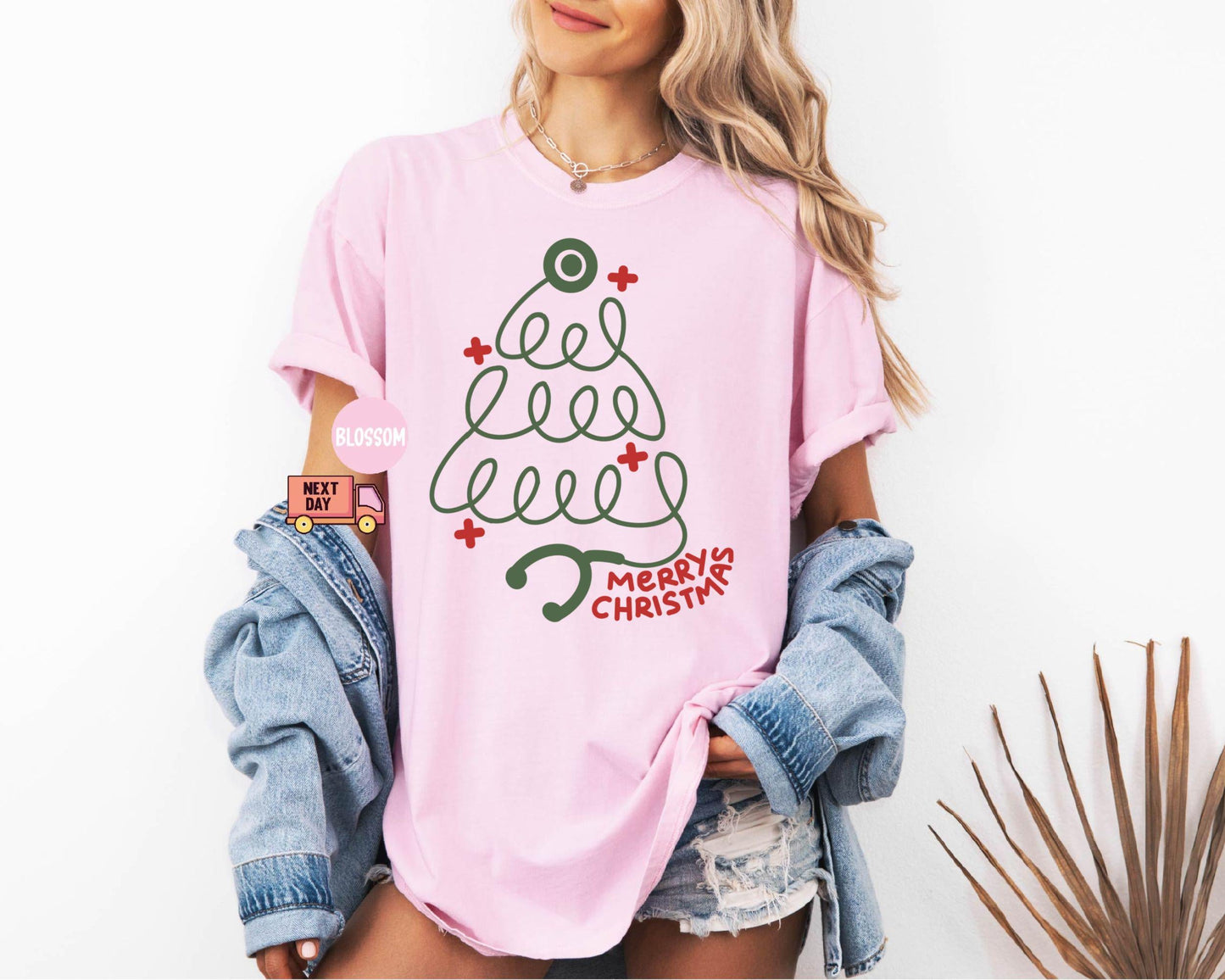 Merry Christmas Stethoscope Shirt, Christmas crewneck, CNA gift, Christmas Gift, Nurse Holidays Gift, Xmas Shirt for Medical Worker, Nurse