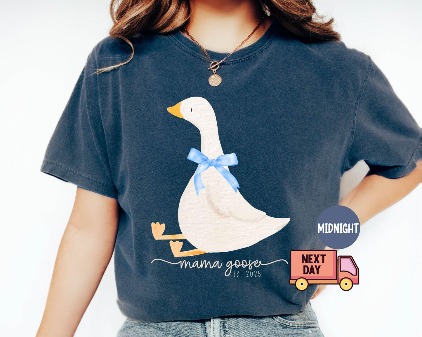 Coquette Mama Goose Shirt, Silly Goose Shirt for Mom, Goose Shirt,Mother's Day Shirt,Cute Mom Shirt,Funny Mama Shirt,Mom Tee