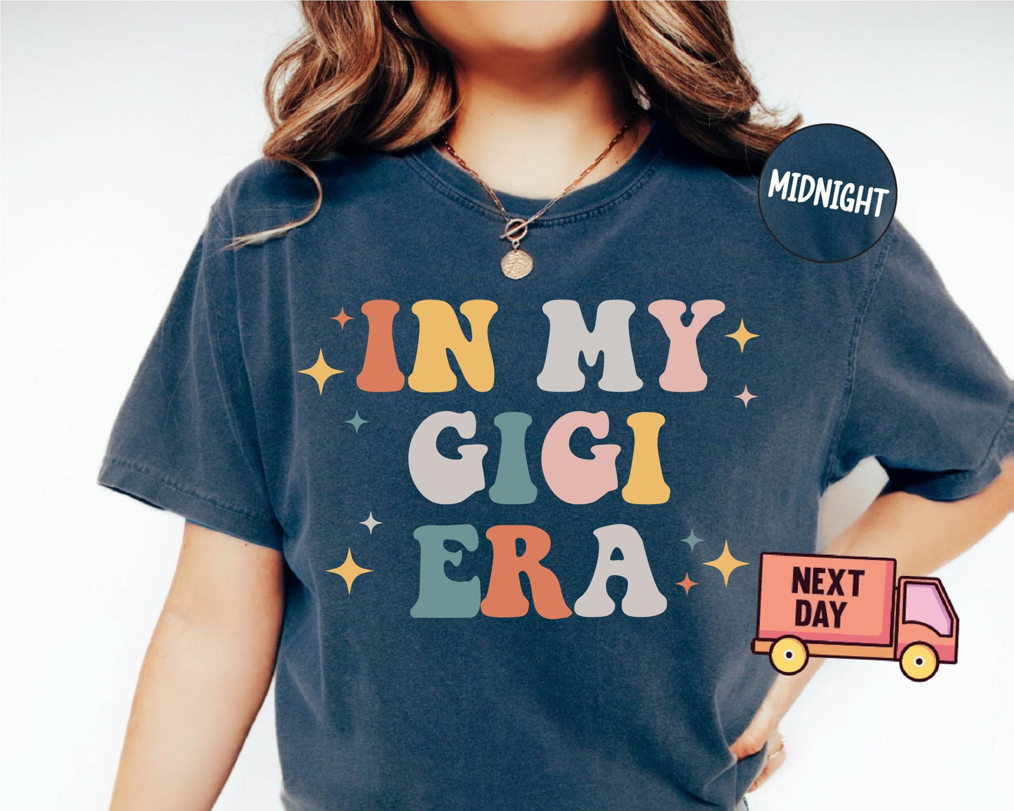 In My Gigi Era Shirt, Comfort Color Shirt, Gigi Shirt, Funny Gigi Shirt, Grandma Shirt,Gift for Grandma,Proud New Grandma Shirt,Grandma Gift