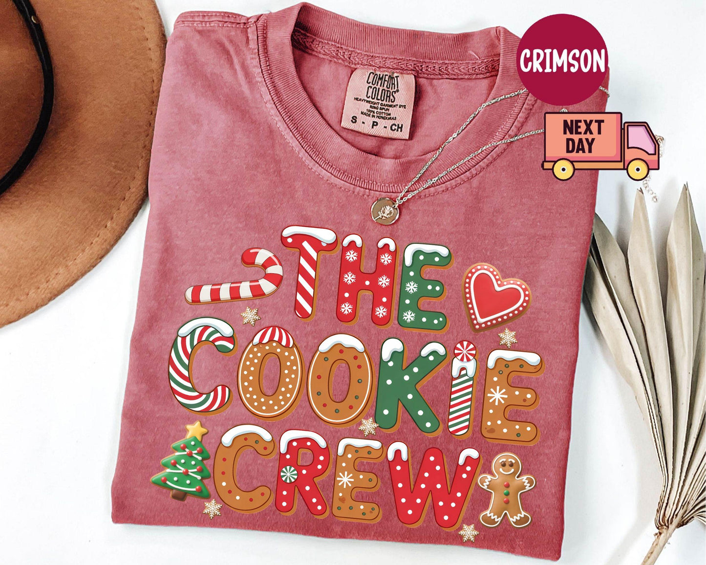 The Cookie Crew Shirt, Christmas Cookie Crew Shirt, Cute Cookies Shirt, Christmas Baking Crew Shirt, Gifts for Mom Christmas
