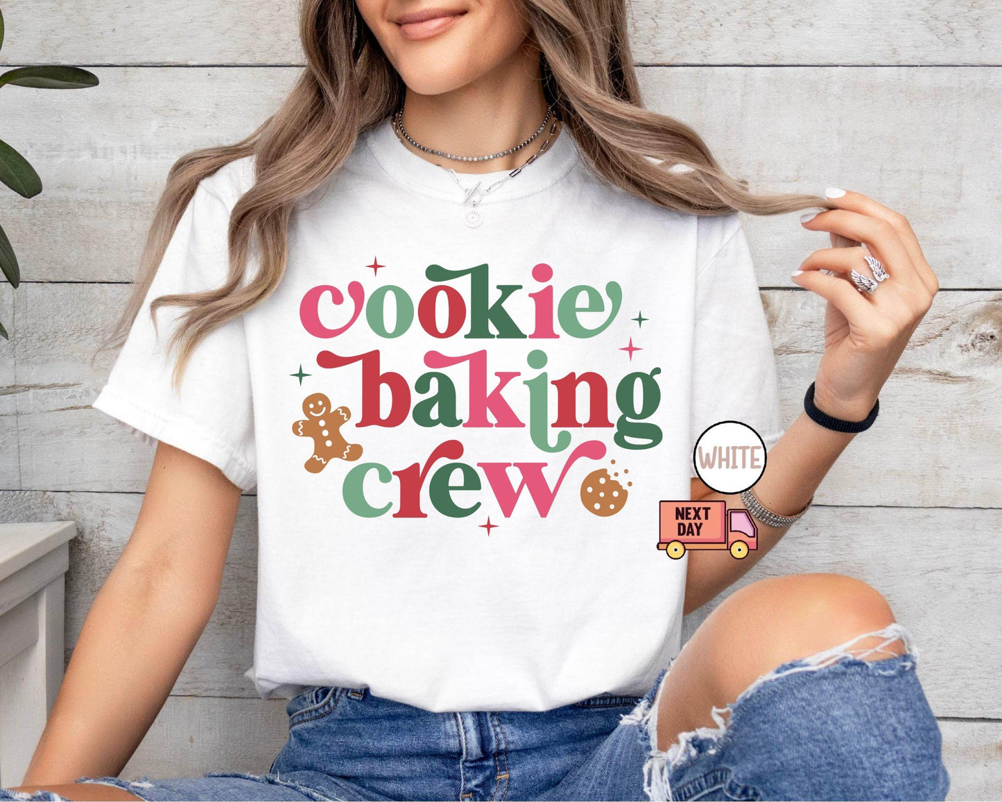 The Cookie Crew Shirt, Christmas Cookie Crew Shirt,Cookies Shirt,Christmas Baking Crew Shirt,Christmas Gift,Funny Family Tee