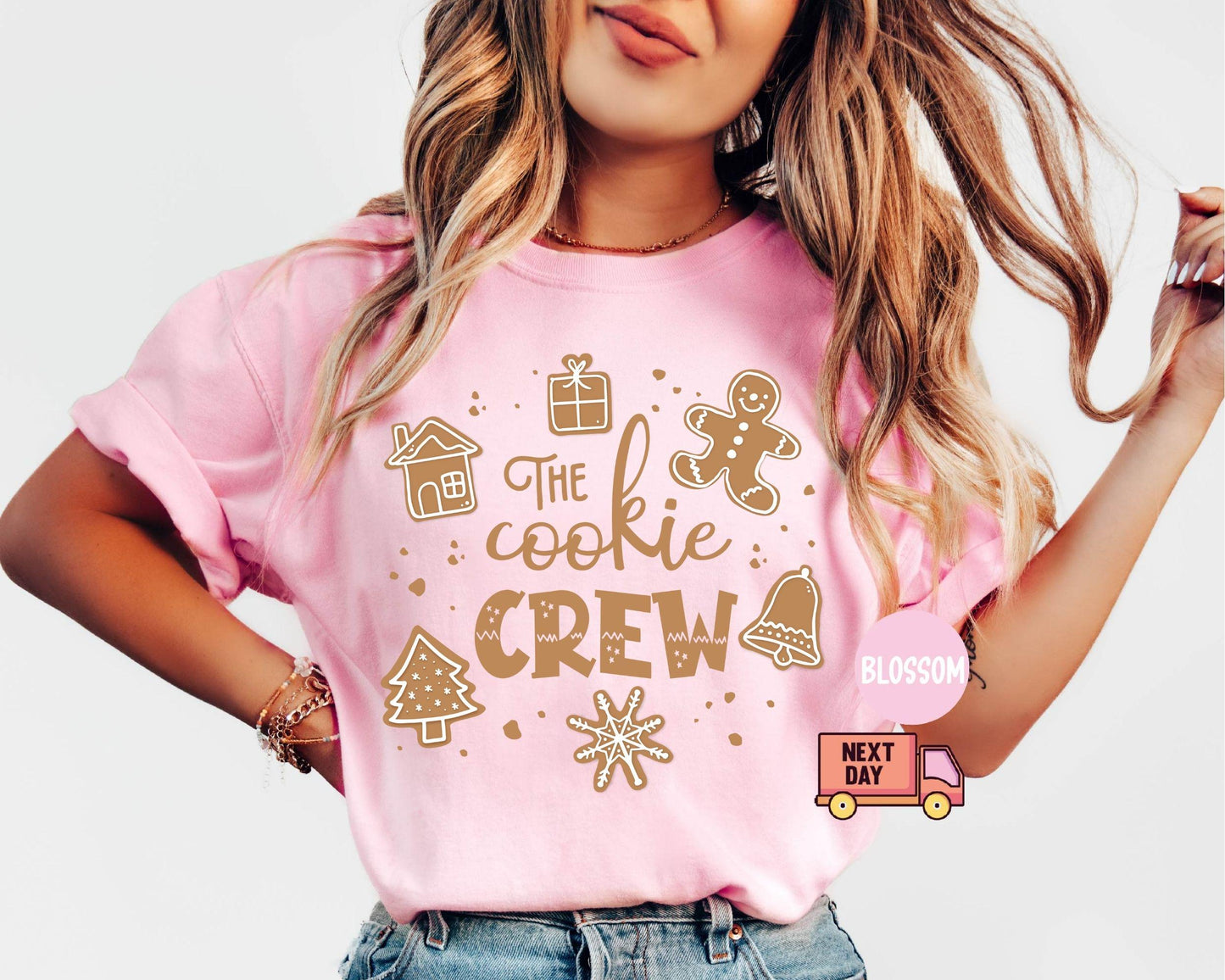 The Cookie Crew Shirt, Christmas Cookie Tee, Cookies Shirt, Christmas Baking Crew Shirt, Gifts for Mom Christmas, Gift