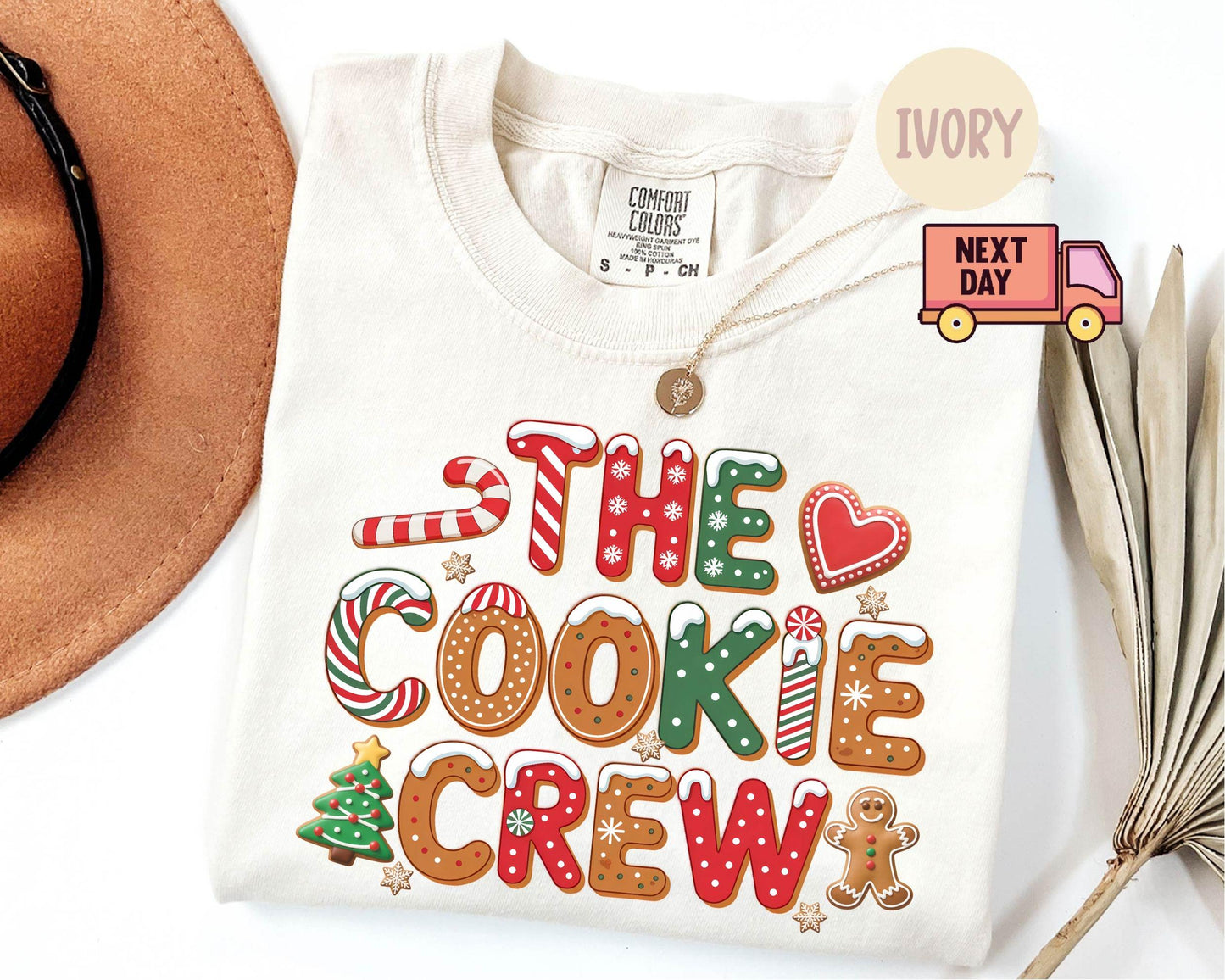 The Cookie Crew Shirt, Christmas Cookie Crew Shirt, Cute Cookies Shirt, Christmas Baking Crew Shirt, Gifts for Mom Christmas