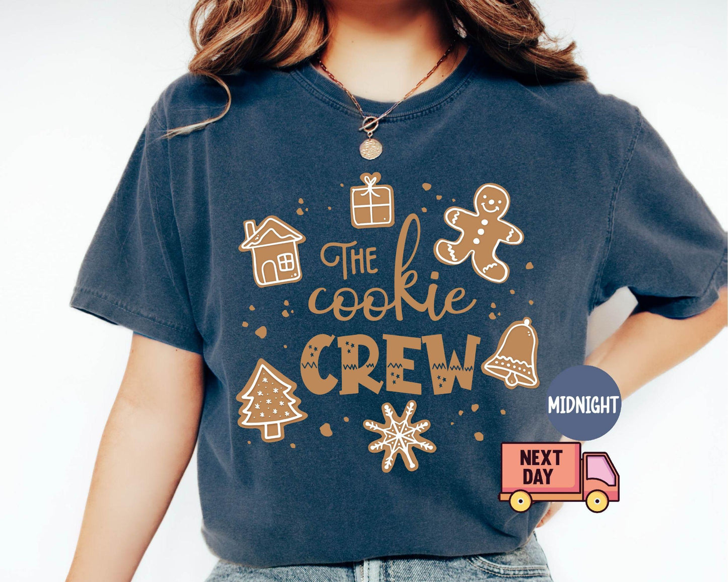 The Cookie Crew Shirt, Christmas Cookie Tee, Cookies Shirt, Christmas Baking Crew Shirt, Gifts for Mom Christmas, Gift
