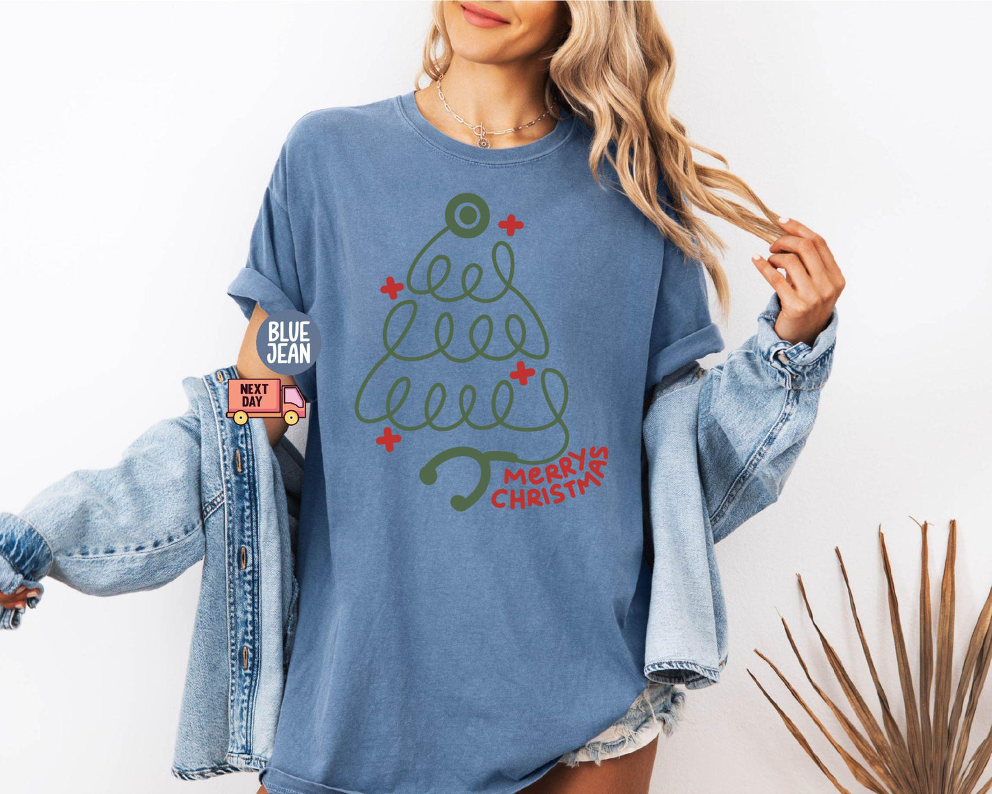 Merry Christmas Stethoscope Shirt, Christmas crewneck, CNA gift, Christmas Gift, Nurse Holidays Gift, Xmas Shirt for Medical Worker, Nurse