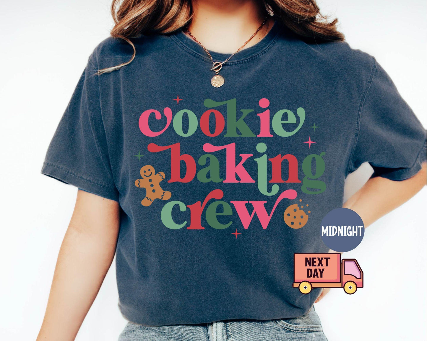 The Cookie Crew Shirt, Christmas Cookie Crew Shirt,Cookies Shirt,Christmas Baking Crew Shirt,Christmas Gift,Funny Family Tee