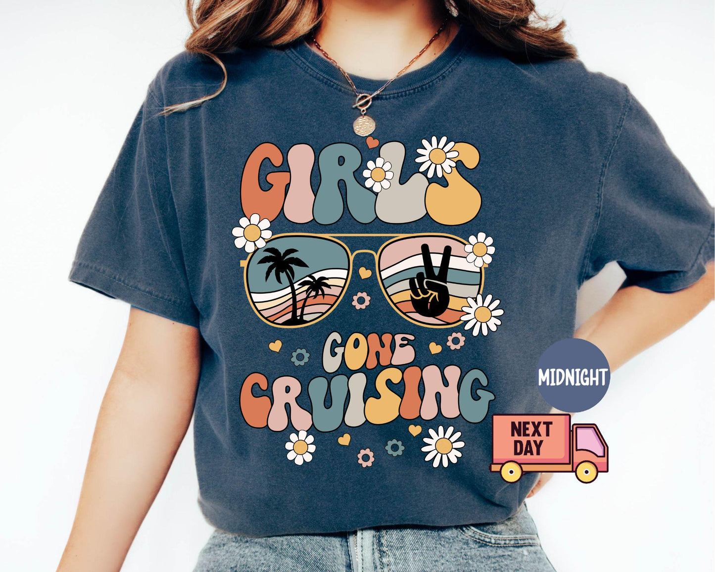 Girls Gone Cruising T-shirt, Cruise Matching Shirt, Girls Cruise Vacation Outfit, Friends Cruise Trip Tee, Matching Cruise Girls Trip Gift