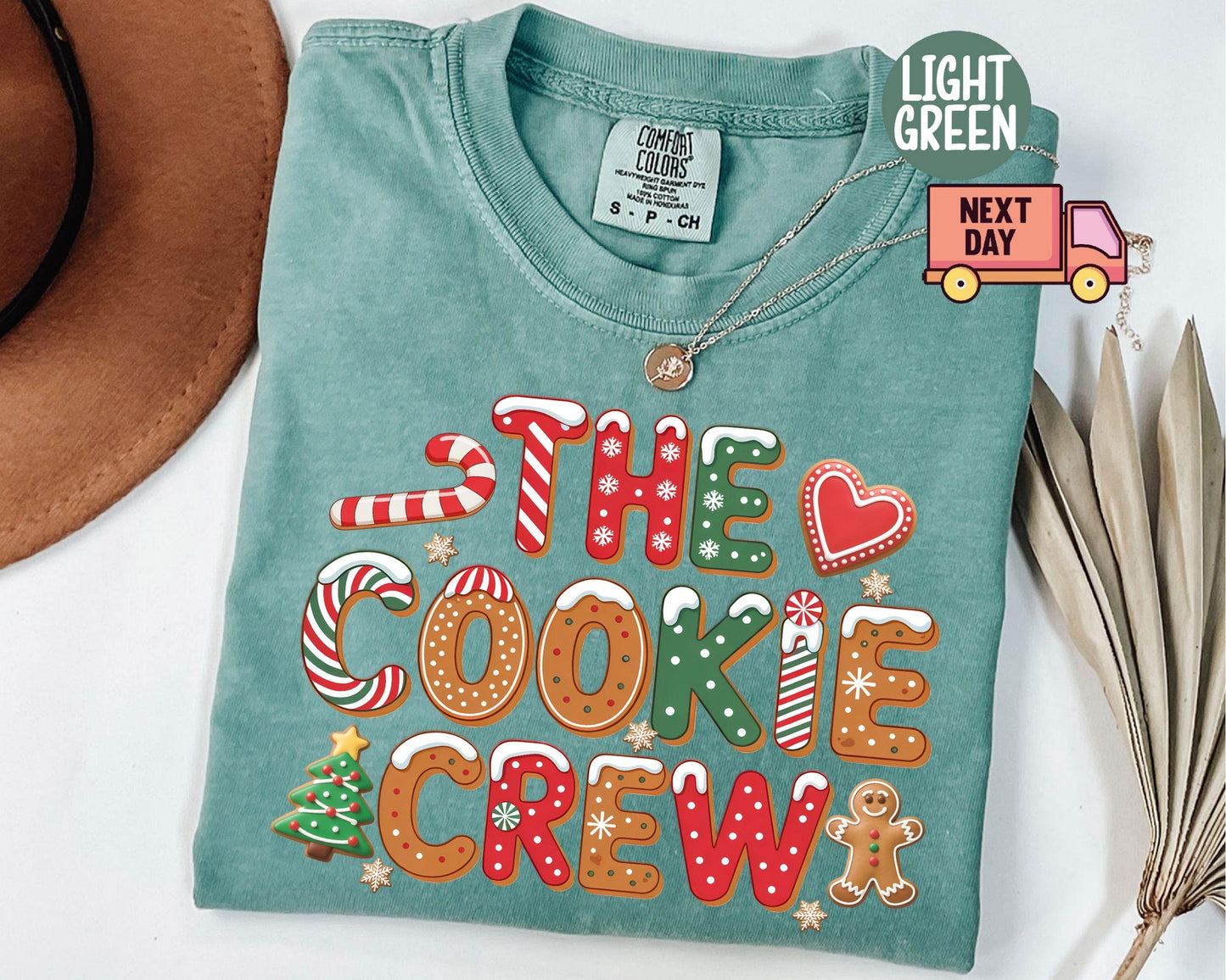 The Cookie Crew Shirt, Christmas Cookie Crew Shirt, Cute Cookies Shirt, Christmas Baking Crew Shirt, Gifts for Mom Christmas