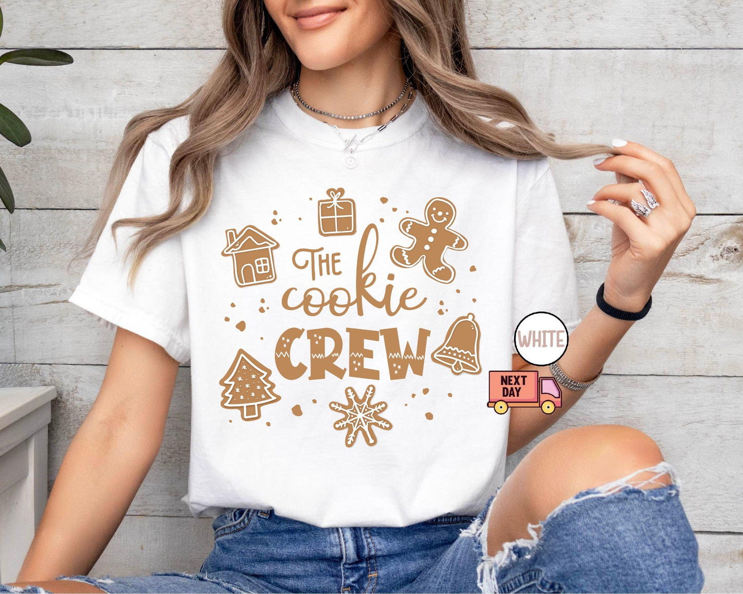 The Cookie Crew Shirt, Christmas Cookie Tee, Cookies Shirt, Christmas Baking Crew Shirt, Gifts for Mom Christmas, Gift