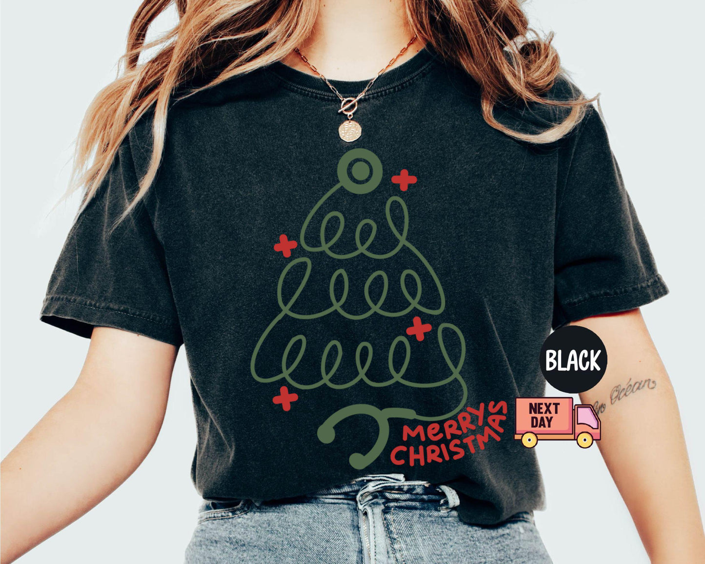 Merry Christmas Stethoscope Shirt, Christmas crewneck, CNA gift, Christmas Gift, Nurse Holidays Gift, Xmas Shirt for Medical Worker, Nurse