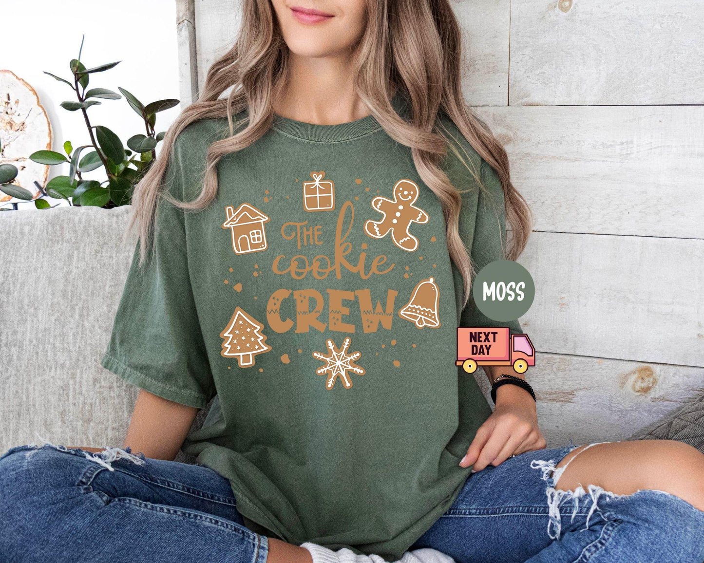The Cookie Crew Shirt, Christmas Cookie Tee, Cookies Shirt, Christmas Baking Crew Shirt, Gifts for Mom Christmas, Gift