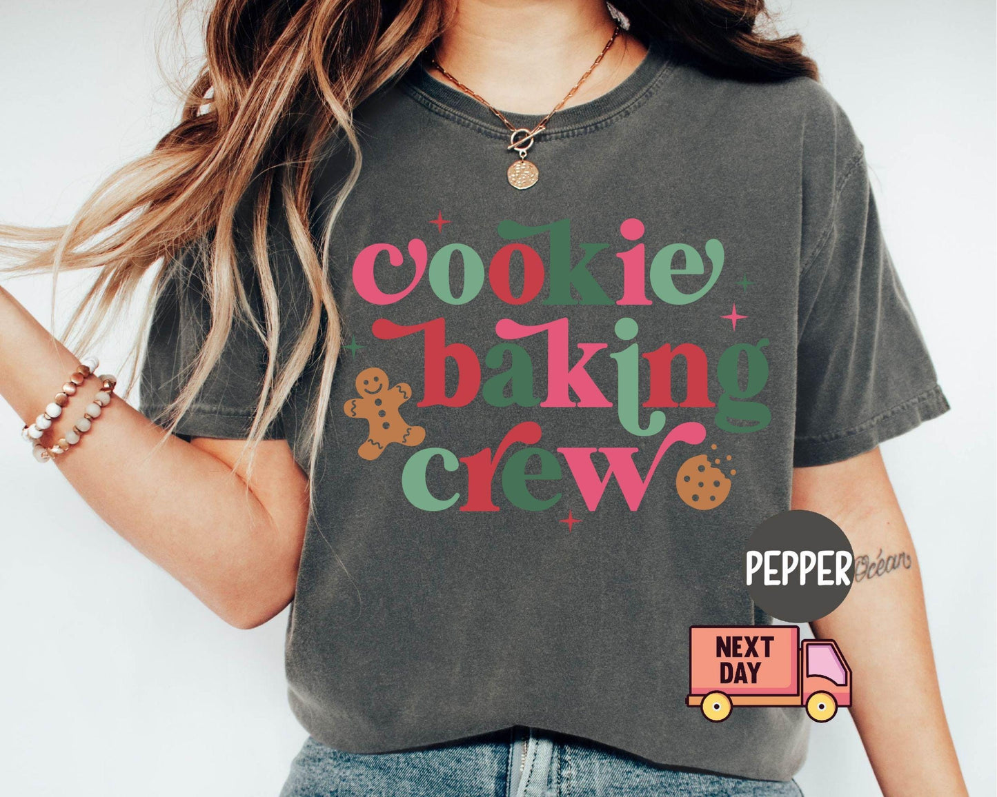 The Cookie Crew Shirt, Christmas Cookie Crew Shirt,Cookies Shirt,Christmas Baking Crew Shirt,Christmas Gift,Funny Family Tee