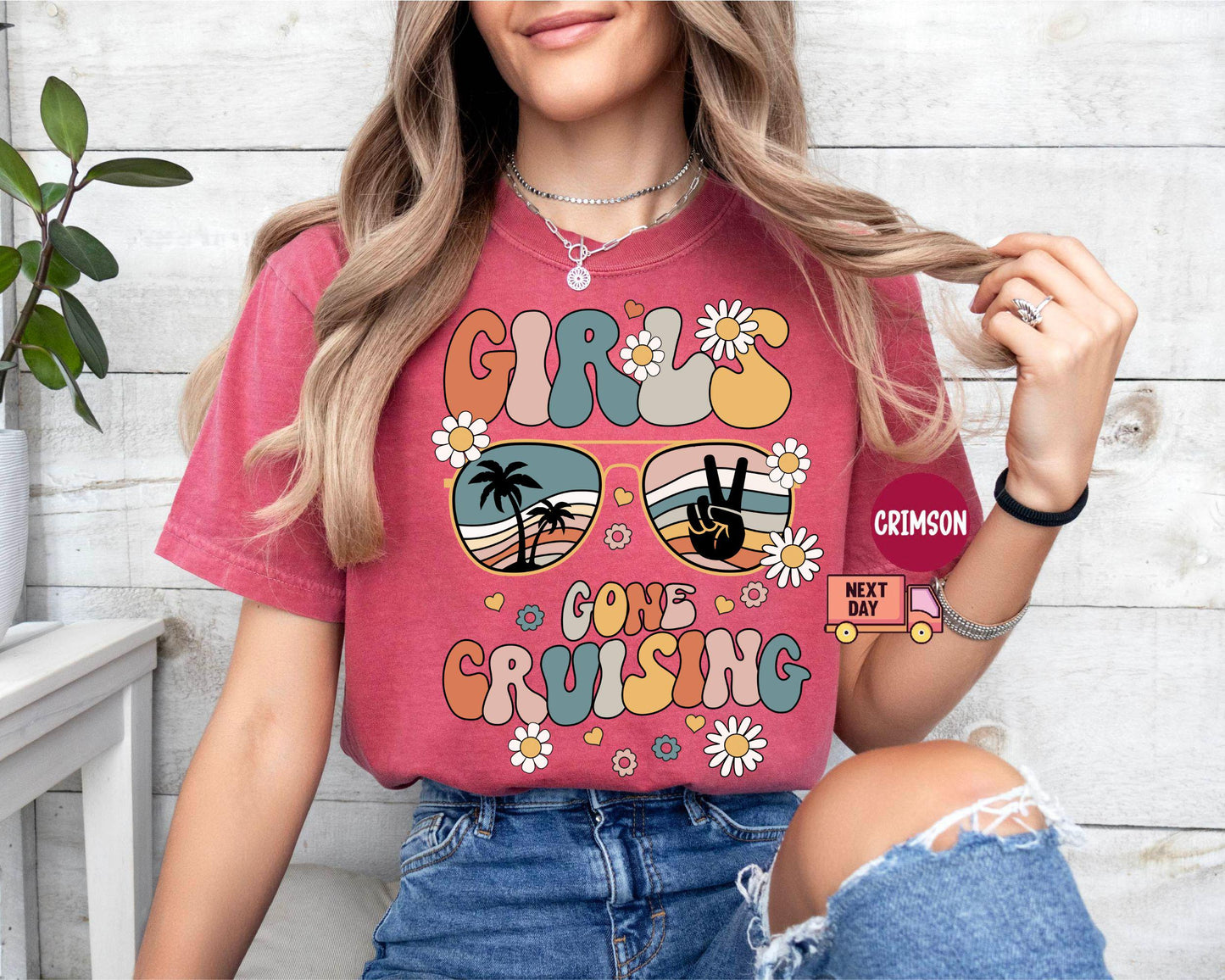 Girls Gone Cruising T-shirt, Cruise Matching Shirt, Girls Cruise Vacation Outfit, Friends Cruise Trip Tee, Matching Cruise Girls Trip Gift