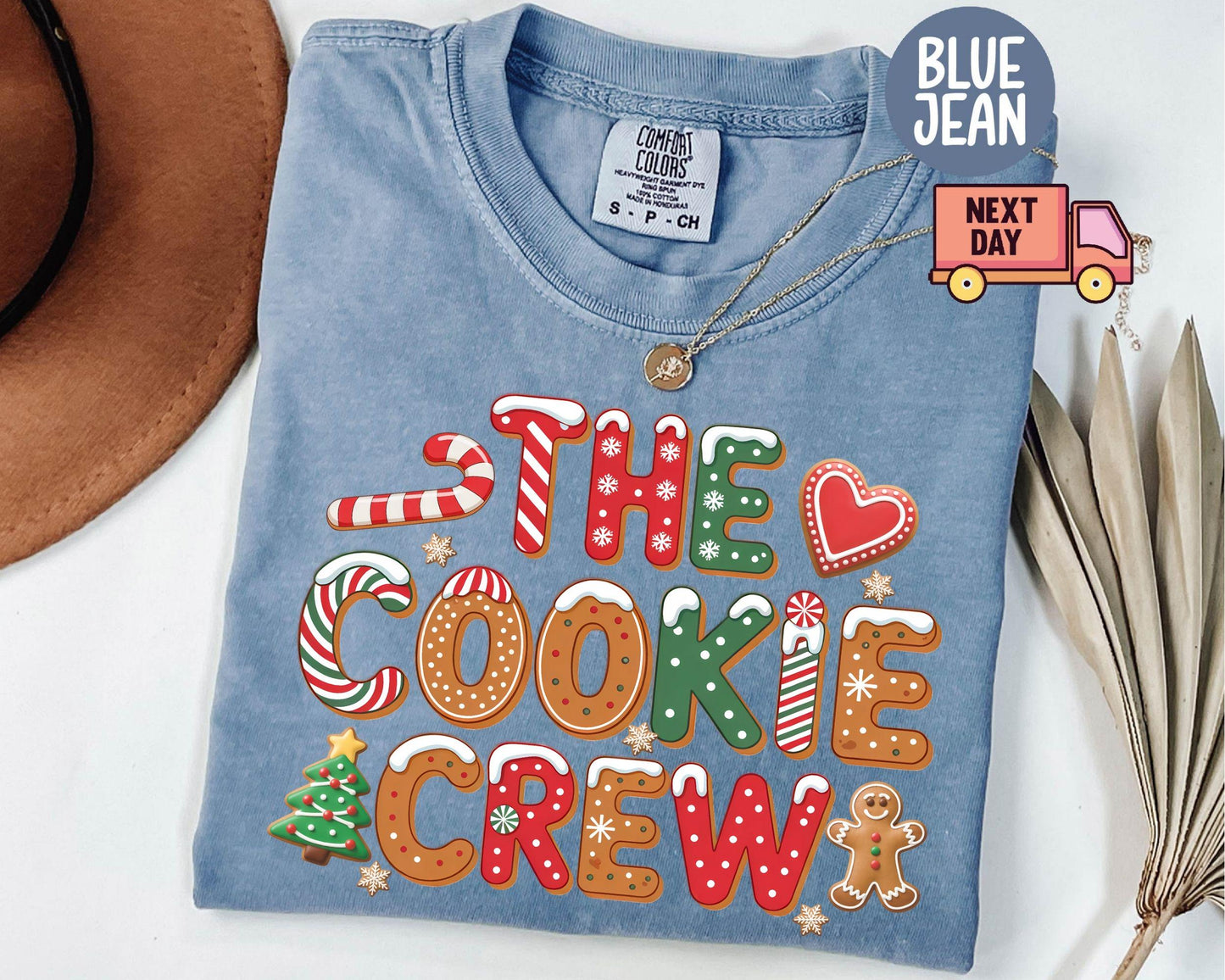 The Cookie Crew Shirt, Christmas Cookie Crew Shirt, Cute Cookies Shirt, Christmas Baking Crew Shirt, Gifts for Mom Christmas