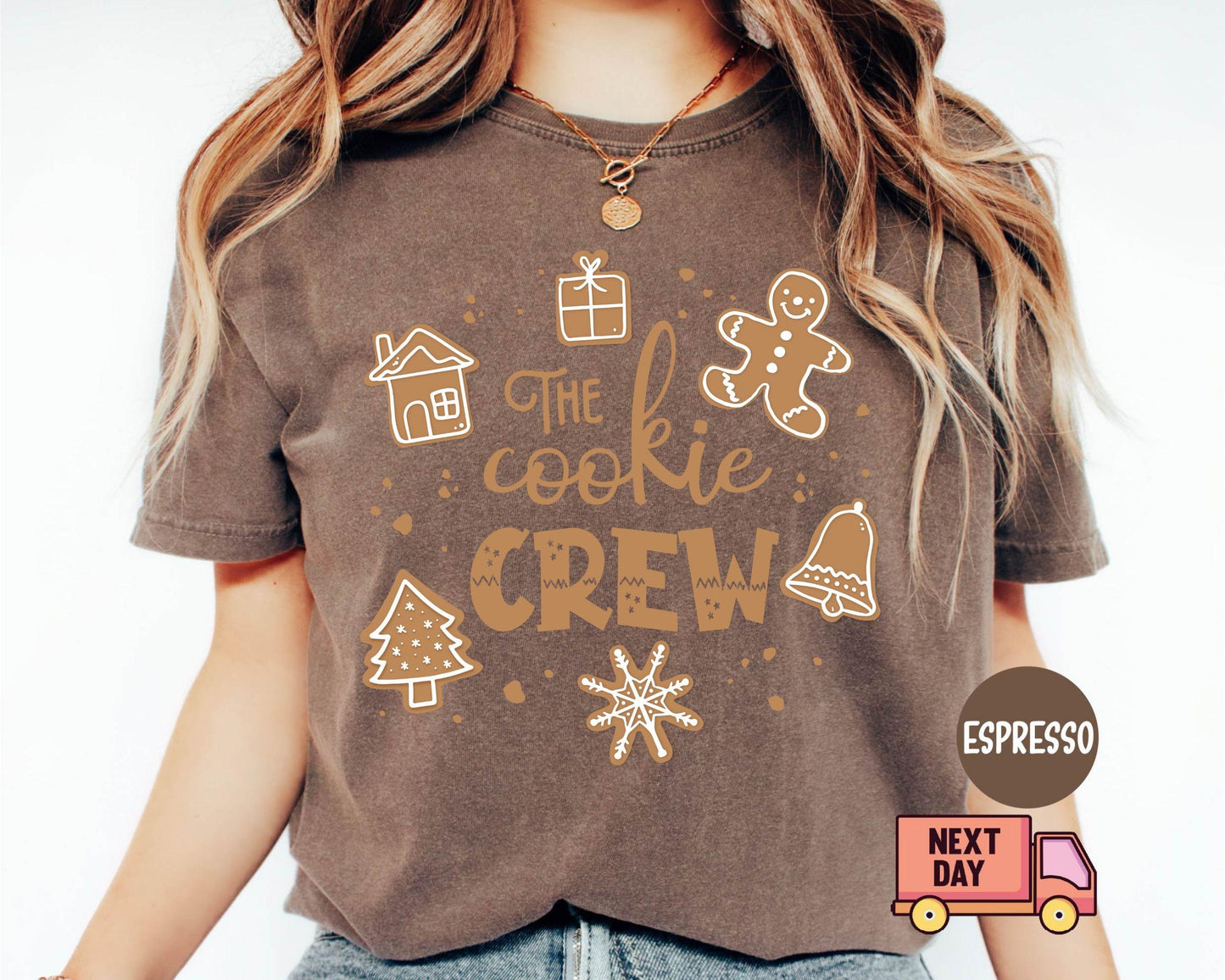 The Cookie Crew Shirt, Christmas Cookie Tee, Cookies Shirt, Christmas Baking Crew Shirt, Gifts for Mom Christmas, Gift