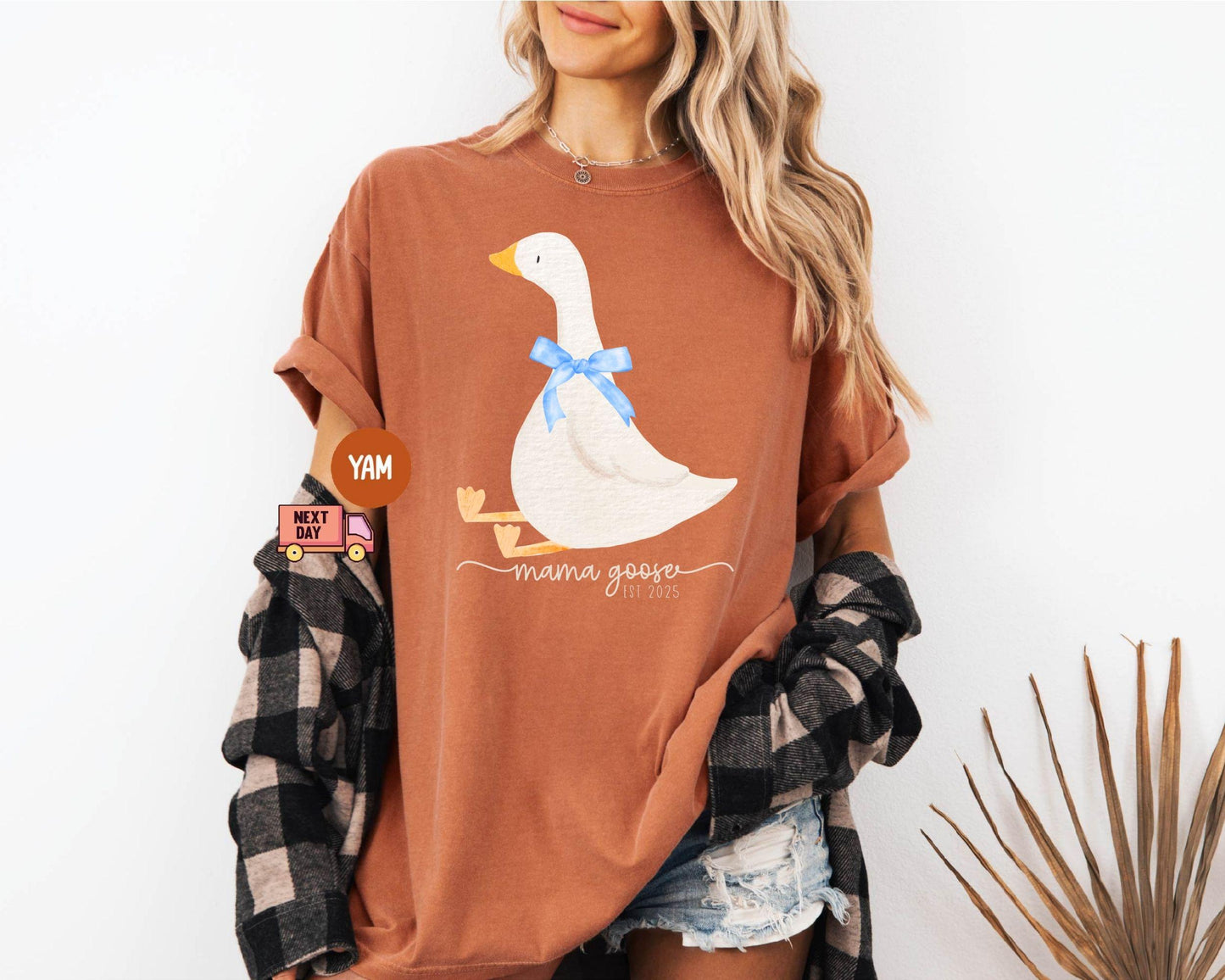 Coquette Mama Goose Shirt, Silly Goose Shirt for Mom, Goose Shirt,Mother's Day Shirt,Cute Mom Shirt,Funny Mama Shirt,Mom Tee