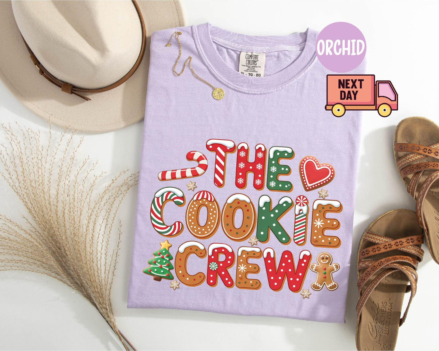 The Cookie Crew Shirt, Christmas Cookie Crew Shirt, Cute Cookies Shirt, Christmas Baking Crew Shirt, Gifts for Mom Christmas